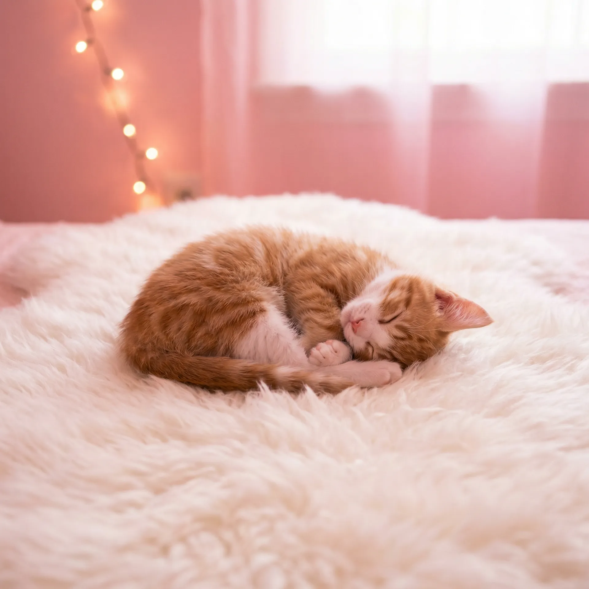 小猫蜷成一团入睡 - 富二代app最新版汅api免费